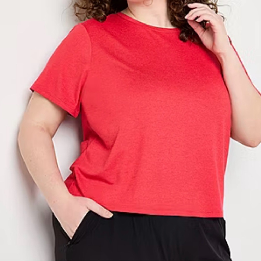 Xersion Womens Everyday Crew Neck Short Sleeve T-Shirt